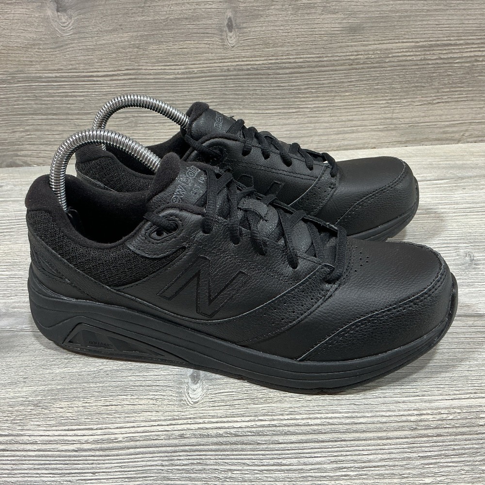 New Balance 928v3 Shoes Womens Size 8.5 B Black Leather Walking Sneaker WW928BK3